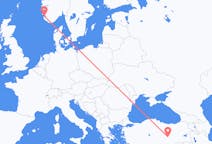 Flyg från Stavanger, Norge till Malatya, Turkiet