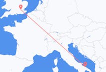 Flights from Bari, Italy to London, England