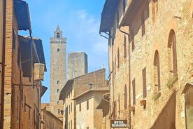 Transfer Siena-Pisa with stop in San Gimignano & Lunch