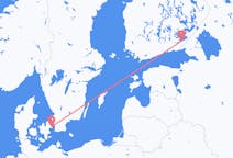 Vluchten van Lappeenranta, Finland naar Kopenhagen, Denemarken