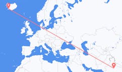 Flights from Gwalior, India to Reykjavik, Iceland