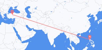 Рейсы из Филиппин в Турцию