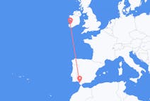 Flyrejser fra Killorglin, Irland til Jerez, Spanien