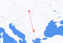 Flyg från Kosice, Slovakien till Sofia, Bulgarien