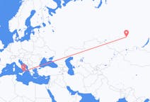 Flights from Krasnoyarsk, Russia to Lamezia Terme, Italy