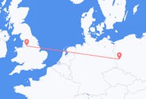 Flights from Zielona Góra, Poland to Manchester, the United Kingdom
