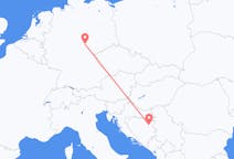 เที่ยวบิน จาก ทูซล่า, บอสเนียและเฮอร์เซโกวีนา ไปยัง แอร์ฟวร์ท, เยอรมนี