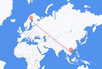 Flights from Da Nang, Vietnam to Skellefteå, Sweden