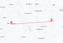 Flights from Manchester, the United Kingdom to Doncaster, the United Kingdom