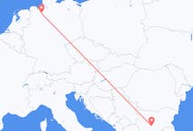 Flug frá Plovdiv, Búlgaríu til Bremen, Þýskalandi