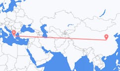 Flyrejser fra Yuncheng, Kina til Patras, Grækenland