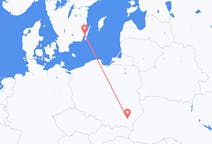 Fly fra Kalmar til Rzeszów