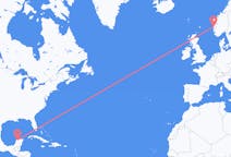 Flyrejser fra Mérida, Mexico til Bergen, Norge