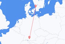 Flights from Memmingen, Germany to Ängelholm, Sweden