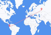 Flights from Guayaquil, Ecuador to Yekaterinburg, Russia