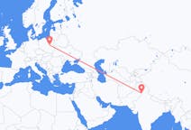 Flyg från Amritsar, Indien till Warszawa, Polen