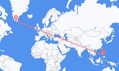 Flyreiser fra Cebu, Filippinene til Qaqortoq, Grønland