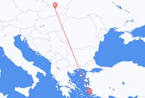 Vols depuis la ville de Poprad vers la ville de Kalymnos