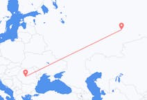 Flyreiser fra Jekaterinburg, Russland til Sibiu, Romania