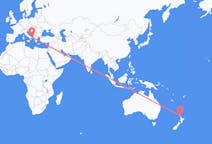 Flyreiser fra Whangarei, New Zealand til Brindisi, Italia