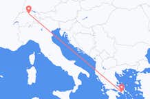 Flights from Zurich to Athens