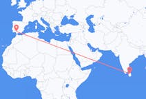 Flyg från Sigiriya till Sevilla