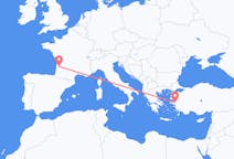Flights from Bordeaux, France to İzmir, Turkey