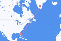 Flights from Miami to Narsarsuaq