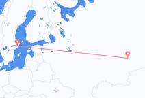 Flyrejser fra Jekaterinburg, Rusland til Stockholm, Sverige