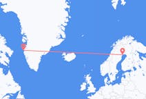 Flüge von Sisimiut, Grönland nach Lulea, Schweden