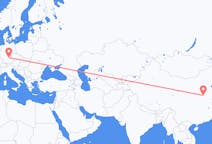 Flyrejser fra Zhengzhou, Kina til Nürnberg, Tyskland
