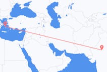 Flights from Jaipur, India to Mykonos, Greece