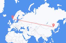 Flights from Harbin to Bergen