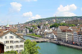 Transferência privada de Gstaad para Zurique com 2 paradas
