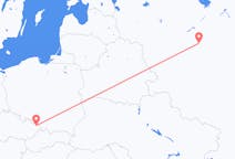 Fly fra Moskva til Ostrava