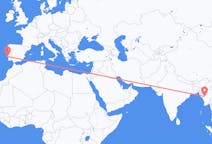 出发地 缅甸出发地 馬圭目的地 葡萄牙里斯本的航班