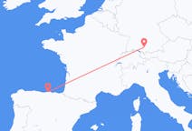 Flyrejser fra Santander, Spanien til Memmingen, Tyskland