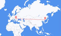 Fly fra Vladivostok til Timișoara
