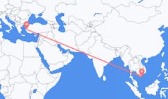 Vluchten van Côn Lôn, Vietnam naar Izmir, Turkije