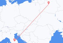 Loty z Mińsk, Białoruś z Perugia, Włochy