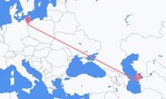 Рейсы из Туркменбаши, Туркменистан в Щецин, Польша