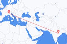 Flüge von Raipur, nach Mailand