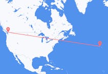 Flyg från Abbotsford, Kanada till Terceira, Portugal