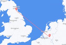 Vluchten van Durham, Engeland naar Eindhoven, Nederland