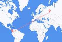 Flights from Quito, Ecuador to Perm, Russia
