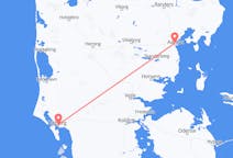 Flights from Aarhus, Denmark to Esbjerg, Denmark