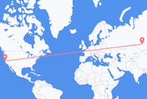 Flights from San Francisco, the United States to Kemerovo, Russia