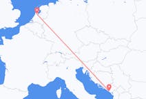 Flyg från Tivat, Montenegro till Amsterdam, Nederländerna