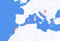 Flights from Essaouira, Morocco to Tuzla, Bosnia & Herzegovina