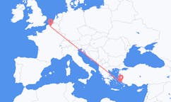 Flyreiser fra Lille, Frankrike, til Leros, Frankrike